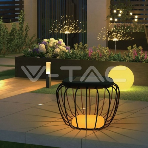 1W LED Дизайн Соларно Тяло Черно Тяло 6000K+3000K - изглед 7 - rZ commerce 1W LED Дизайн Соларно Тяло Черно Тяло 6000K+3000K - изглед 7