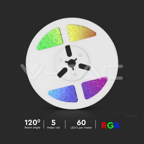 LED Соларен Сет Лента RGB IP67 - изглед 6