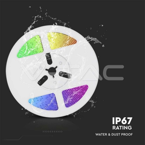 LED Соларен Сет Лента RGB IP67 - изглед 8