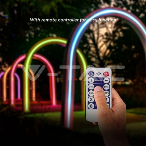 LED Соларен Сет Лента RGB IP67 - изглед 9