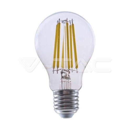 LED Крушка - 4W E27 Filament A60 3000К - изглед 1