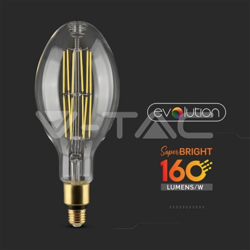 LED Крушка - 24W E27 ED120 Filamen 160LM/W 6400K EVOLUTION - изглед 2 - rZ commerce LED Крушка - 24W E27 ED120 Filamen 160LM/W 6400K EVOLUTION - изглед 2