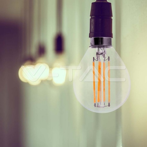 LED Крушка 6W Filament E14 P45 6000К - изглед 5 - rZ commerce LED Крушка 6W Filament E14 P45 6000К - изглед 5