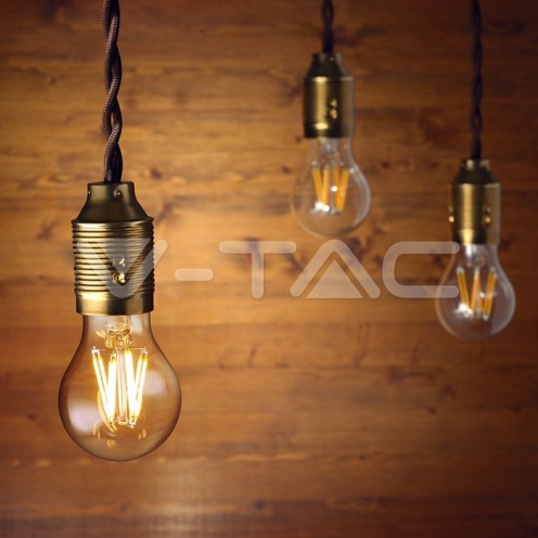 LED Крушка - 8W Filament E27 A60 Димираща 3000К 720Lm - изглед 5
