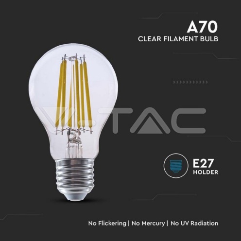 18W A67 Filament крушка 3000К Е27 135LM/W/ - изглед 2