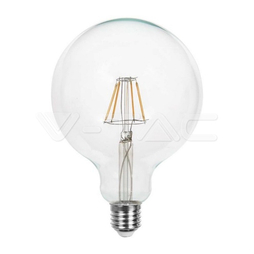 LED Крушка - 10W Filament E27 G125 3000K 1055Lm - изглед 1