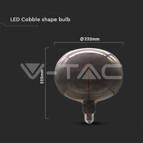 LED Крушка 4W Filament Кобъл Черна - изглед 4 - rZ commerce LED Крушка 4W Filament Кобъл Черна - изглед 4