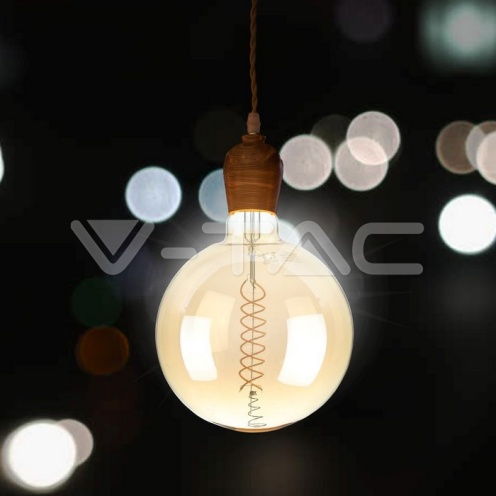 LED Крушка - 8W Filament G200 Димираща 1800К - изглед 6