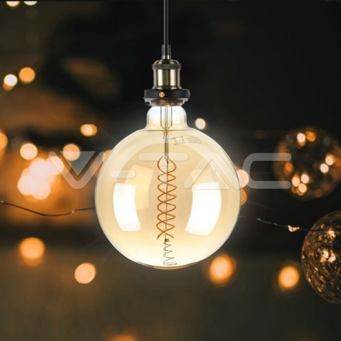 LED Крушка - 8W Filament G200 Димираща 1800К - изглед 5