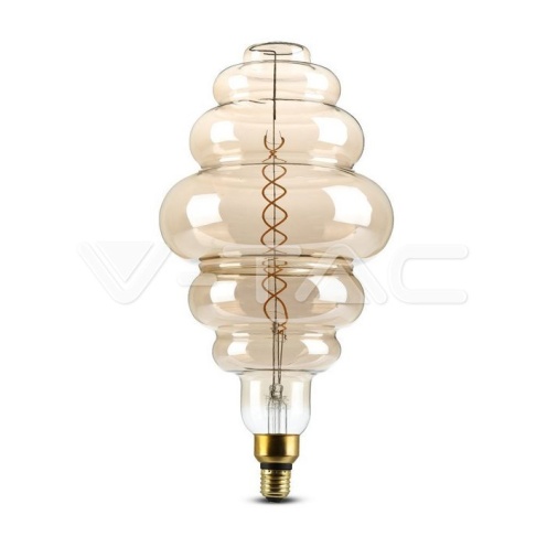 LED Крушка - 8W Filament E27 S200 Димиращ Двойно опушен 1800K - изглед 1 - rZ commerce LED Крушка - 8W Filament E27 S200 Димиращ Двойно опушен 1800K - изглед 1