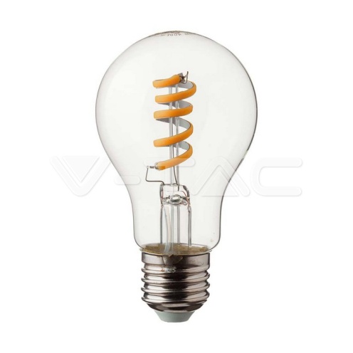 LED Крушка - 4W E27 Filament A60 1800К - изглед 1