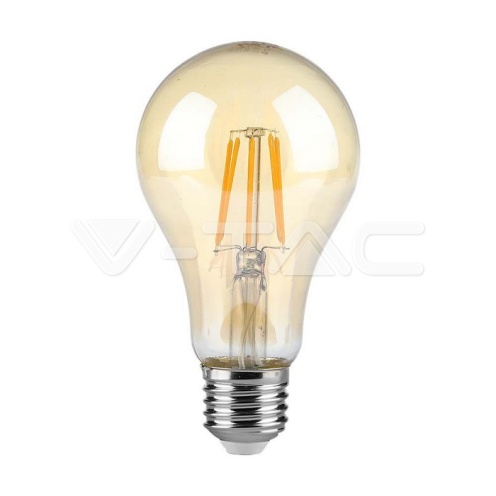 LED Крушка - 10W Filament E27 A67 Amber 2300K 950Lm - изглед 1