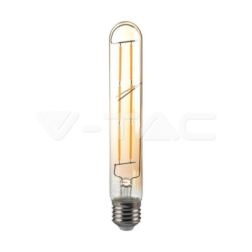 LED Крушка - 6W T30 E27 Filament Amber Покритие 2200K 500Lm - изглед 1 - rZ commerce LED Крушка - 6W T30 E27 Filament Amber Покритие 2200K 500Lm - изглед 1