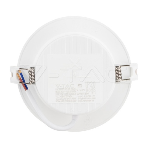 6W LED панел SAMSUNG чип Backlit 4000к 660lm за вграждане кръг - изглед 10 - rZ commerce 6W LED панел SAMSUNG чип Backlit 4000к 660lm за вграждане кръг - изглед 10