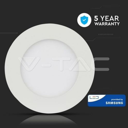 24W LED Панел Premium SAMSUNG Чип Кръг 3000K - изглед 4