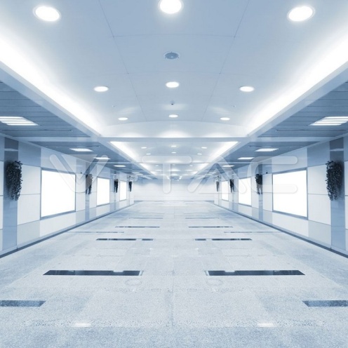 24W LED Панел Premium SAMSUNG Чип Кръг 3000K - изглед 9