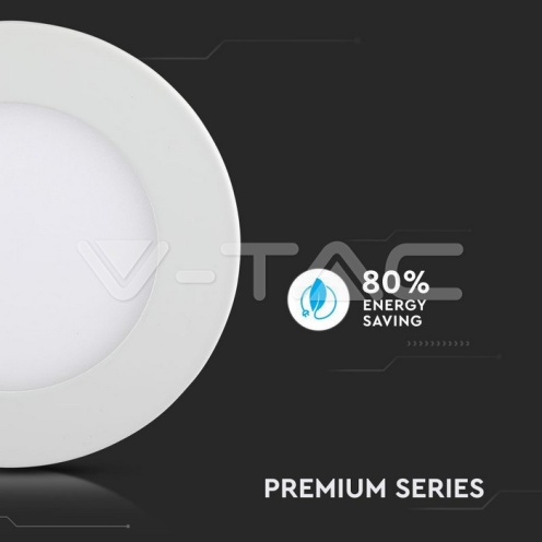 22W Led Панел Кръгъл 6400К - изглед 5