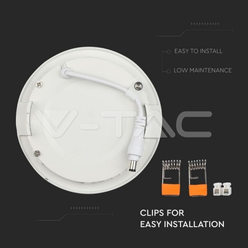 22W Led Панел Кръгъл 6400К - изглед 6