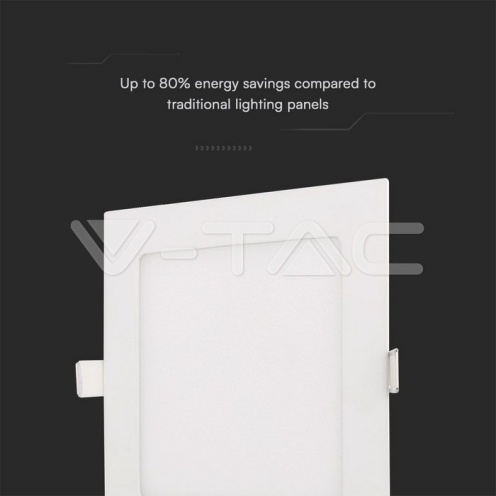 3W LED Premium Панел Квадрат 6000K - изглед 3 - rZ commerce 3W LED Premium Панел Квадрат 6000K - изглед 3