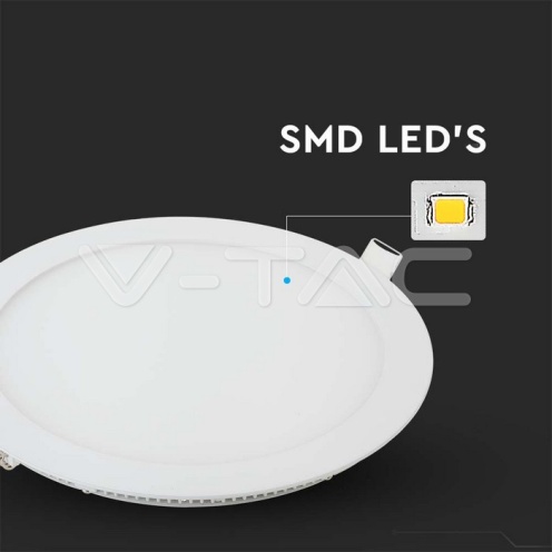 22W Led Панел Кръгъл 4000К - изглед 2 - rZ commerce 22W Led Панел Кръгъл 4000К - изглед 2