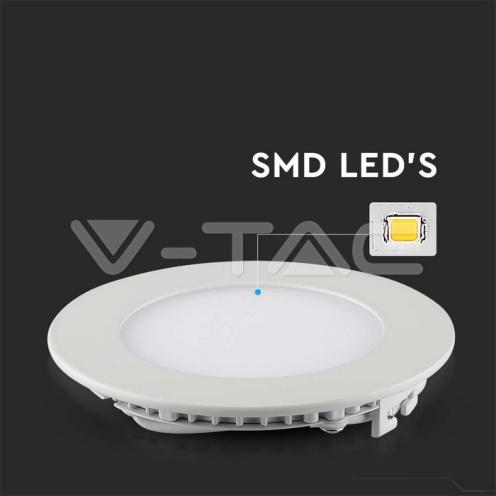 18W LED Premium Панел - Кръг 6400K - изглед 4