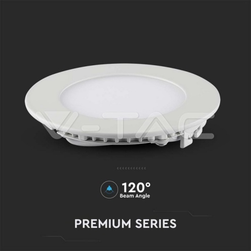 18W LED Premium Панел - Кръг 6400K - изглед 5