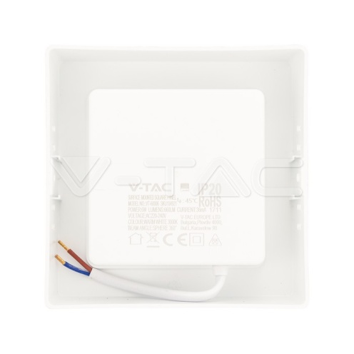 6W LED Мини Панел SAMSUNG Чип Backlit Външен монтаж Квадрат 4000K - изглед 10 - rZ commerce 6W LED Мини Панел SAMSUNG Чип Backlit Външен монтаж Квадрат 4000K - изглед 10