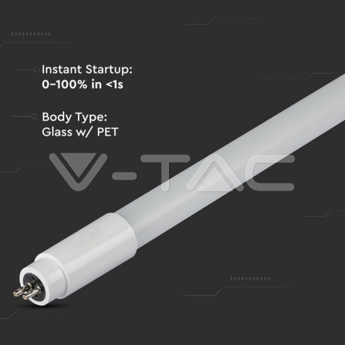 LED Пура T5 16W - 120 см 4000K - изглед 5