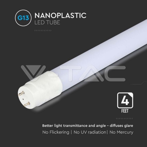LED Пура SAMSUNG ЧИП - 120см 18W G13 Нано Пластик 3000К - изглед 3 - rZ commerce LED Пура SAMSUNG ЧИП - 120см 18W G13 Нано Пластик 3000К - изглед 3