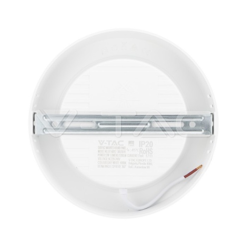 12W LED SAMSUNG Чип Backlit Панел Външен монтаж Кръг 6400K - изглед 10 - rZ commerce 12W LED SAMSUNG Чип Backlit Панел Външен монтаж Кръг 6400K - изглед 10