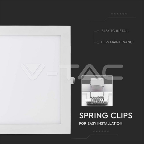 36W LED Premium Панел - Квадрат 6400K - изглед 3 - rZ commerce 36W LED Premium Панел - Квадрат 6400K - изглед 3