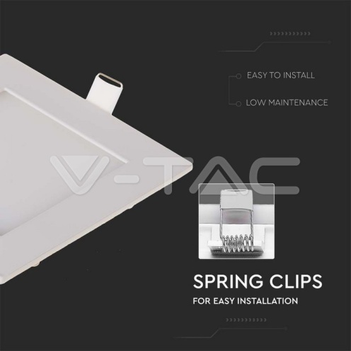 3W LED Premium Панел - Квадрат 4000K - изглед 3 - rZ commerce 3W LED Premium Панел - Квадрат 4000K - изглед 3
