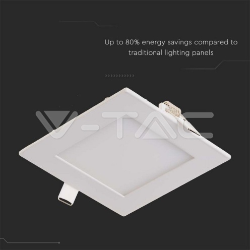 3W LED Premium Панел - Квадрат 4000K - изглед 2 - rZ commerce 3W LED Premium Панел - Квадрат 4000K - изглед 2