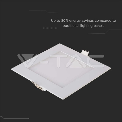 18W LED Premium Панел - Квадрат 6400K - изглед 3 - rZ commerce 18W LED Premium Панел - Квадрат 6400K - изглед 3