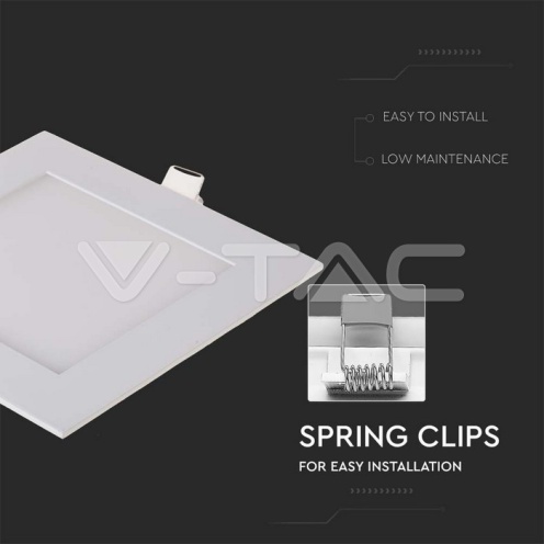18W LED Premium Панел - Квадрат 6400K - изглед 4 - rZ commerce 18W LED Premium Панел - Квадрат 6400K - изглед 4