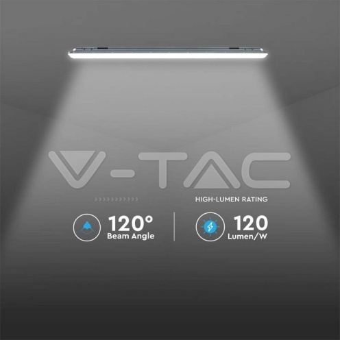 LED Влагозащитено тяло X-Серия 1200mm 36W 4000K 120LM/W Сензор - изглед 7 - rZ commerce LED Влагозащитено тяло X-Серия 1200mm 36W 4000K 120LM/W Сензор - изглед 7