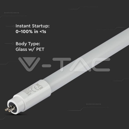 LED Пура T5 8W - 60 см 6500K - изглед 5