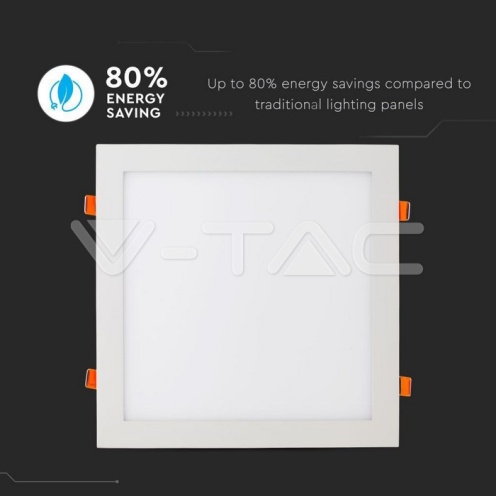 24W LED Premium Панел - Квадрат 4000K - изглед 3 - rZ commerce 24W LED Premium Панел - Квадрат 4000K - изглед 3