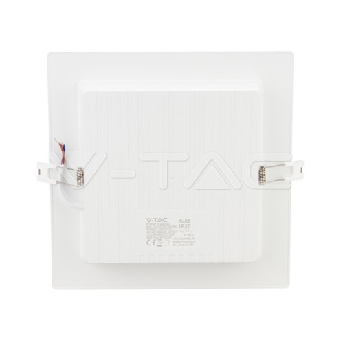 12W LED Backlit Панел квадрат 4000К 1200Lm - изглед 3