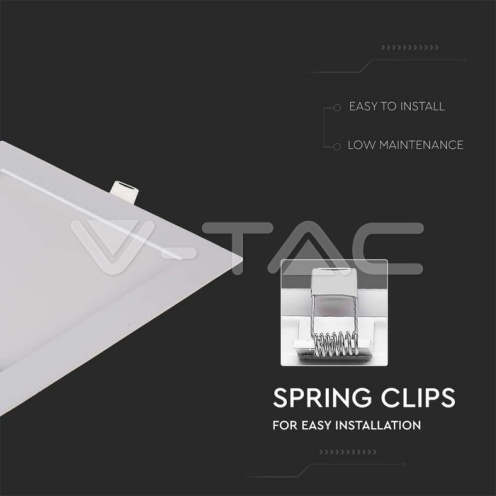 18W LED Premium Панел - Квадрат 3000K - изглед 4 - rZ commerce 18W LED Premium Панел - Квадрат 3000K - изглед 4