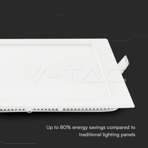 6W LED Premium Панел Квадрат 4000K - изглед 3 - rZ commerce 6W LED Premium Панел Квадрат 4000K - изглед 3