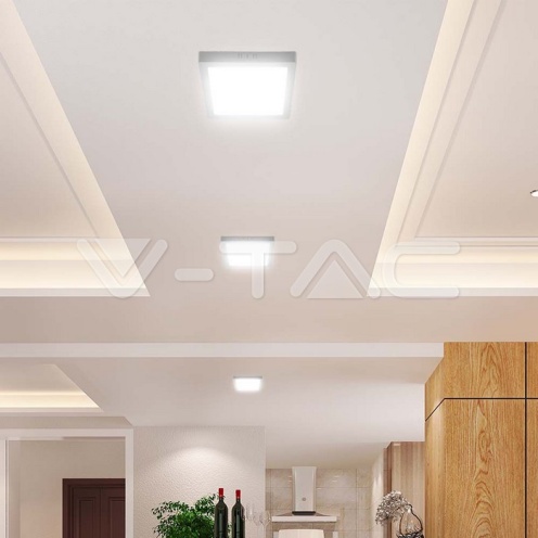 24W LED SAMSUNG Чип Backlit Панел Външен монтаж Квадрат 3000K - изглед 5 - rZ commerce 24W LED SAMSUNG Чип Backlit Панел Външен монтаж Квадрат 3000K - изглед 5