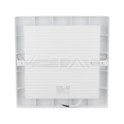 24W LED Панел външен монтаж квадрат 3000К - изглед 5
