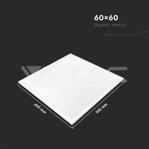 LED Панел САМСУНГ ЧИП 29W 595 x 595 mm 4000K Вкл. Драйвер 120LM/W - изглед 5