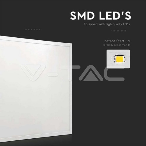 LED Панел 36W 600x600mm 120Lm/W 6400K 4320L Вкл. Драйвер 10БР/СЕТ - изглед 9 - rZ commerce LED Панел 36W 600x600mm 120Lm/W 6400K 4320L Вкл. Драйвер 10БР/СЕТ - изглед 9