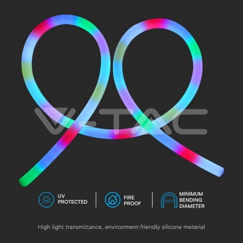 24W Neon Flex Magic RGB +Контролер - изглед 13 - rZ commerce 24W Neon Flex Magic RGB +Контролер - изглед 13