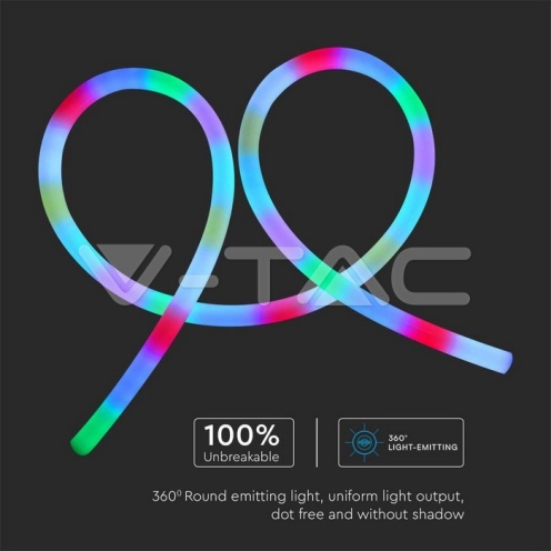 24W Neon Flex Magic RGB +Контролер - изглед 2 - rZ commerce 24W Neon Flex Magic RGB +Контролер - изглед 2