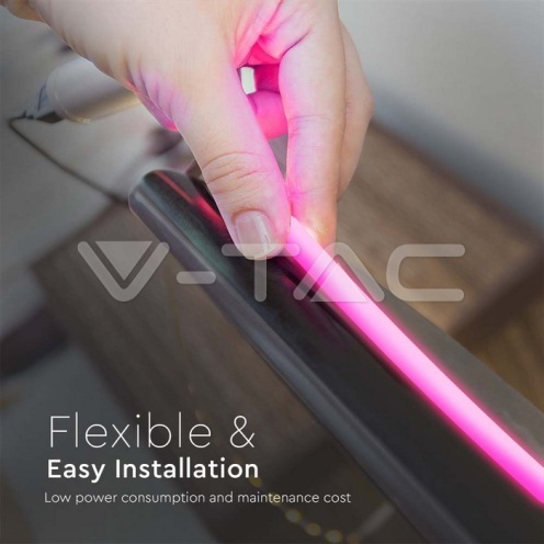 12W Neon Flex Розов - изглед 7 - rZ commerce 12W Neon Flex Розов - изглед 7