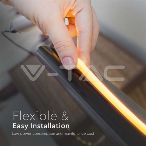 12W Neon Flex Амбър - изглед 7 - rZ commerce 12W Neon Flex Амбър - изглед 7