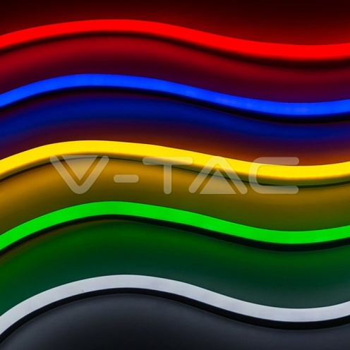 Neon Flex 24V IP68 Син - изглед 10